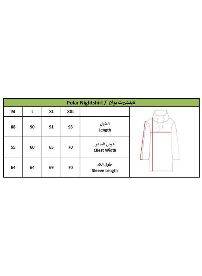 Elegant Nightshirt with Footwear - Black - Need more Sleep - Image 4