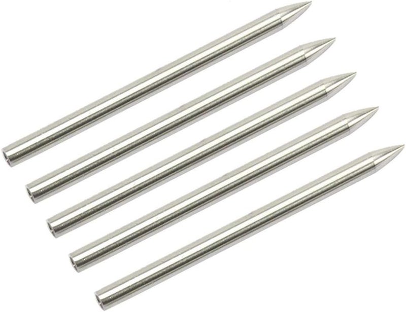 Luzen 5Pcs Stainless Steel 550 Paracord Fids Lacing Stitching Weaving Needles Weaving String Stick Needle Weave Tool, Silver - Image 1
