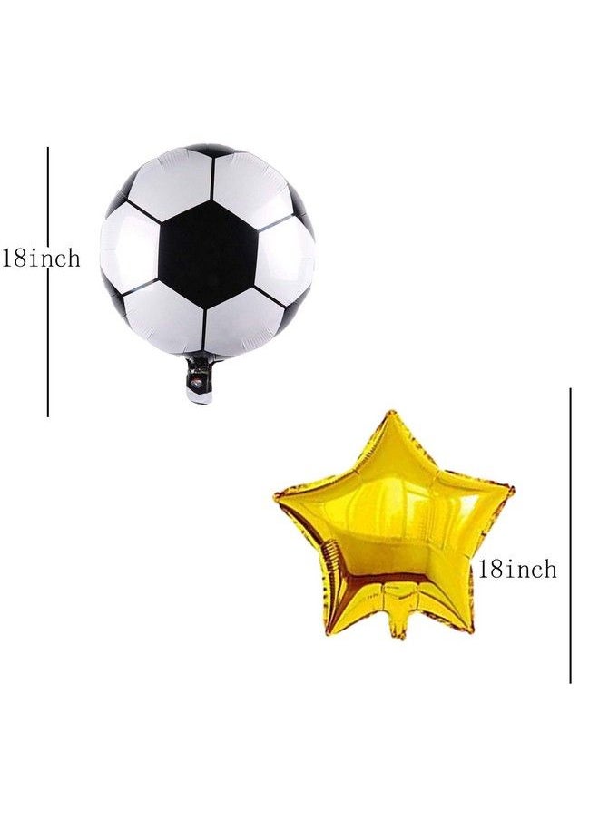 ALY - Soccer Party Balloons Supplier 5Pcs Championship Trophy Balloon And Soccer Foil Balloons For Kids Birthday Baby Shower Soccer Theme Party Decorations - Image 1
