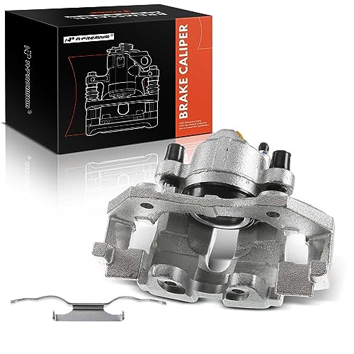 A-Premium Disc Brake Caliper Assembly with Bracket Compatible with Select Ford, Mazda and Mercury Models - Escape/Tribute/Mariner 2009-2010, 2.5L/3.0L - Front Right Passenger Side - Image 1