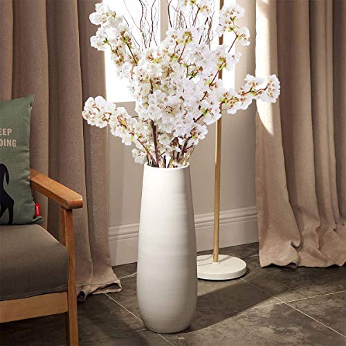 Sunm Boutique Silk Cherry Blossom Branches, Artificial Cherry Blossom Tree Stems Faux Cherry Flowers Vase Arrangements for Wedding Home Decor, Set of 3 - Image 4