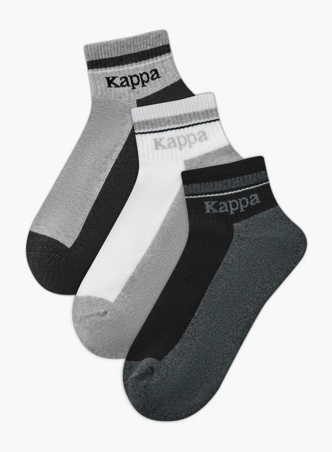 Kappa Men Ankle Socks - Set of 3