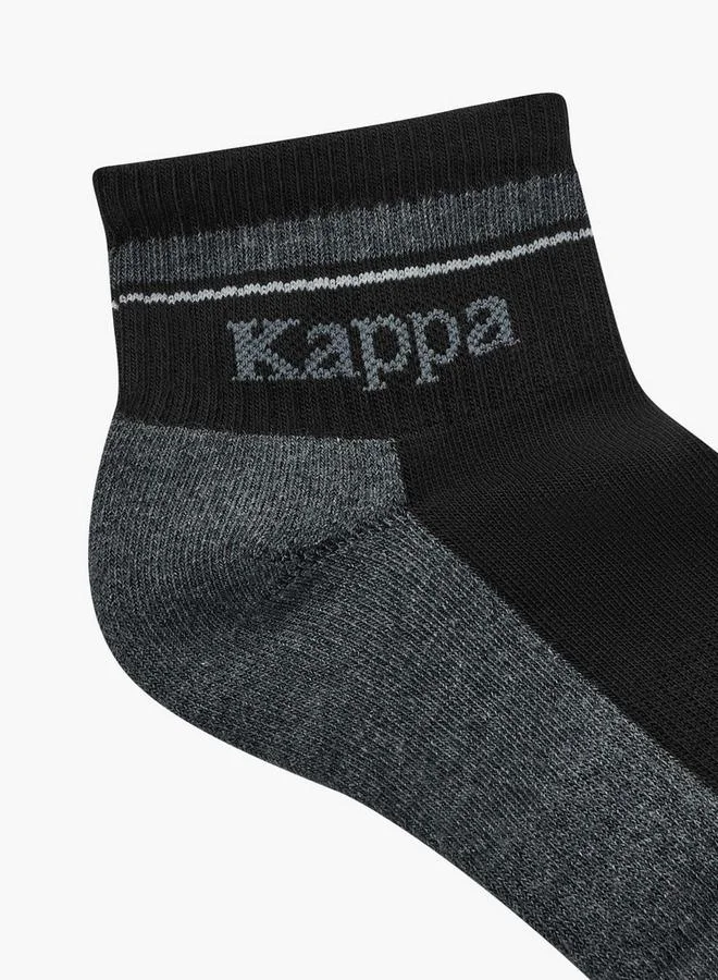 Kappa Multicolour Kappa Men Ankle Socks - Set of 3 for Men | Best Price UAE
