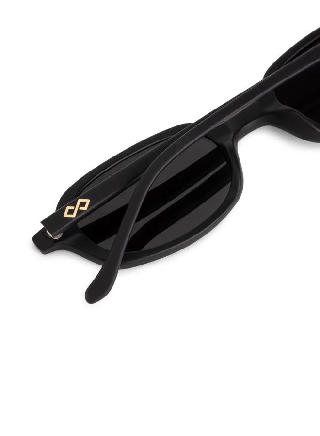 KAREN WAZEN Carolyn Rectangle Sunglasses