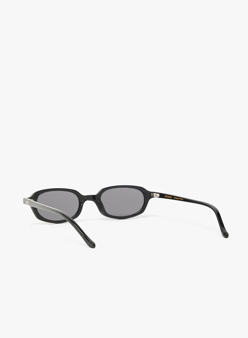 KAREN WAZEN Carolyn Rectangle Sunglasses