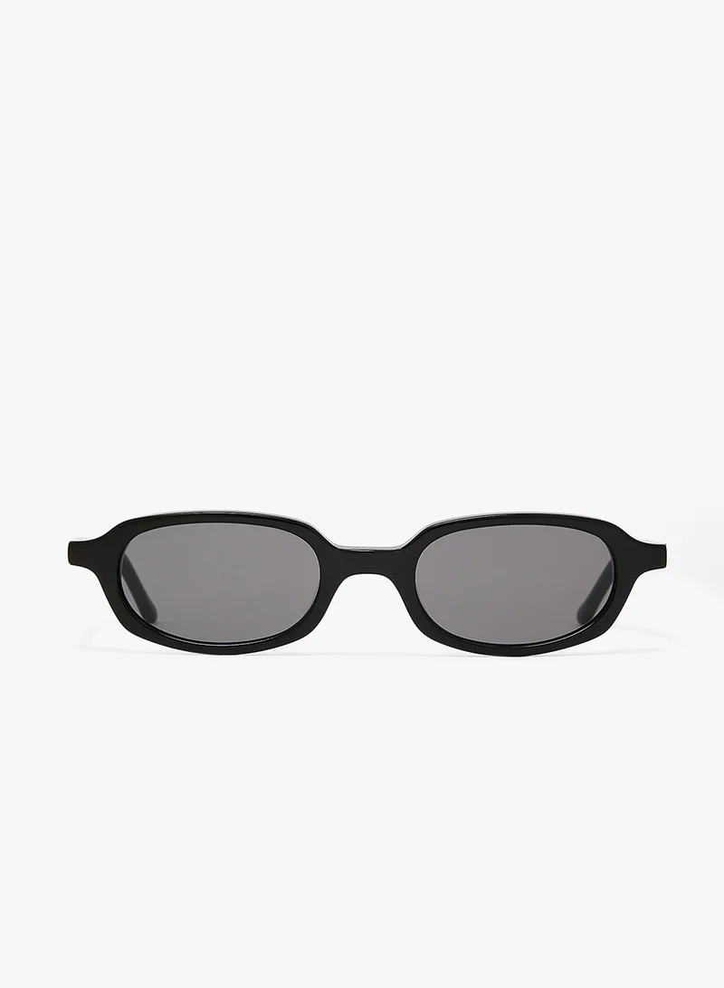 KAREN WAZEN Carolyn Rectangle Sunglasses