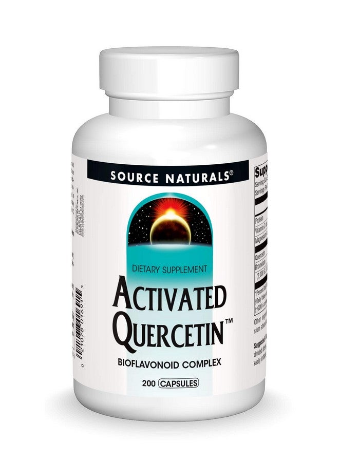 Source Naturals Activated Quercetin, for Seasonal & Immune Support - 200 Capsules - Image 1