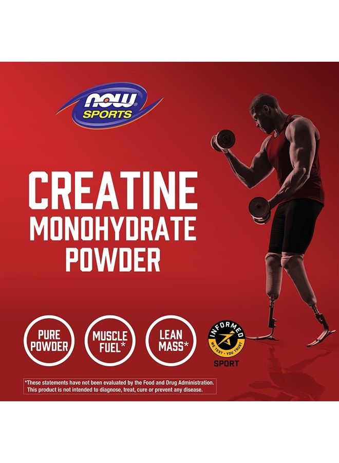 now Sports Nutrition, Creatine Monohydrate Powder, Mass Building*/Energy Production*, 8-Ounce - Image 4