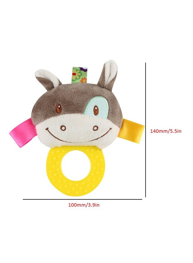 Grasping Baby Ball Cute Plush Soft Cloth Hand Rattles  - Image 2