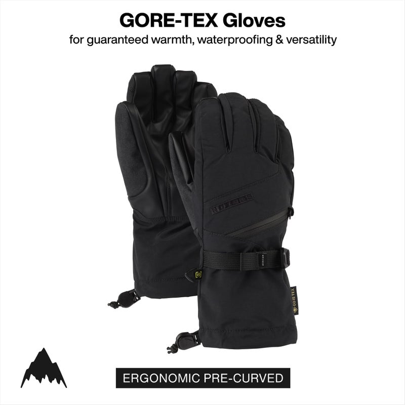 Burton Womenâ€™s Gore-TEX Insulated Gloves â€“ Waterproof Winter Snowboard Gloves â€“ True Black, Medium - Image 2