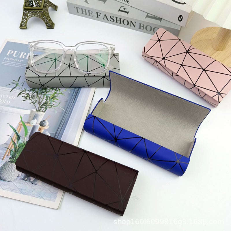 Glasses Case Manufacturer Direct Supply, Handmade Line Design, Storage Box For Myopia Glasses, Sunglasses, And Eyeglass Frames - Image 3