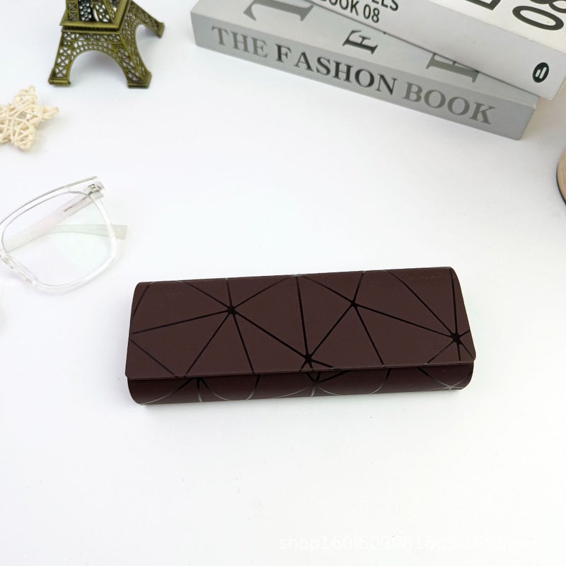 Glasses Case Manufacturer Direct Supply, Handmade Line Design, Storage Box For Myopia Glasses, Sunglasses, And Eyeglass Frames - Image 1