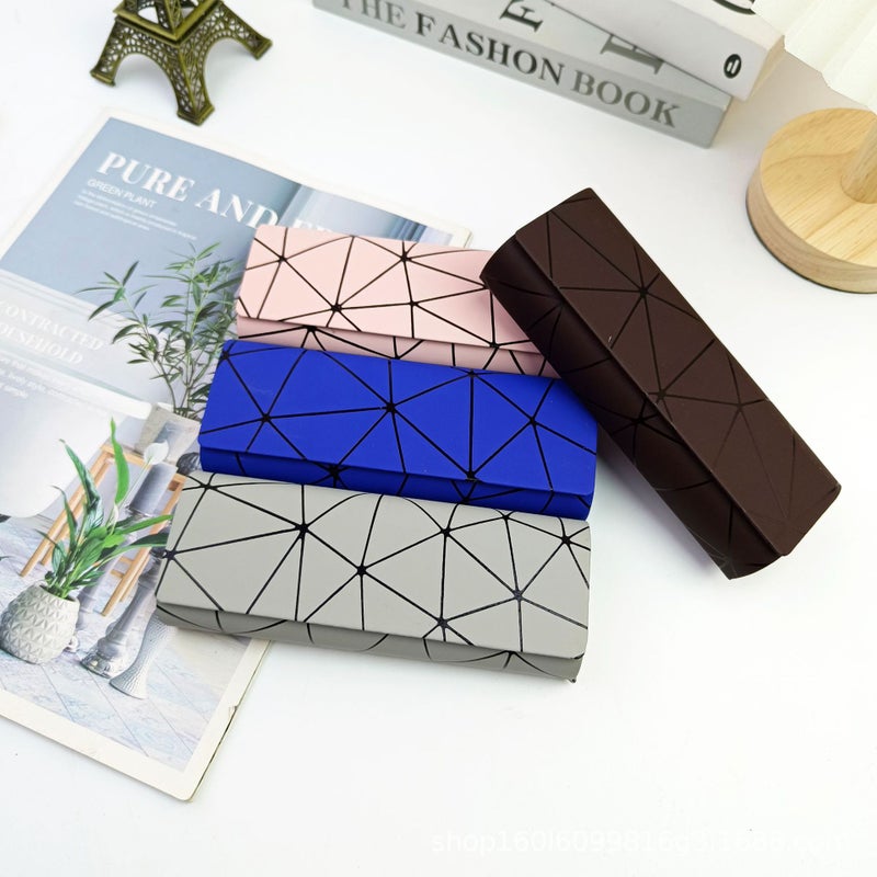 Glasses Case Manufacturer Direct Supply, Handmade Line Design, Storage Box For Myopia Glasses, Sunglasses, And Eyeglass Frames - Image 2