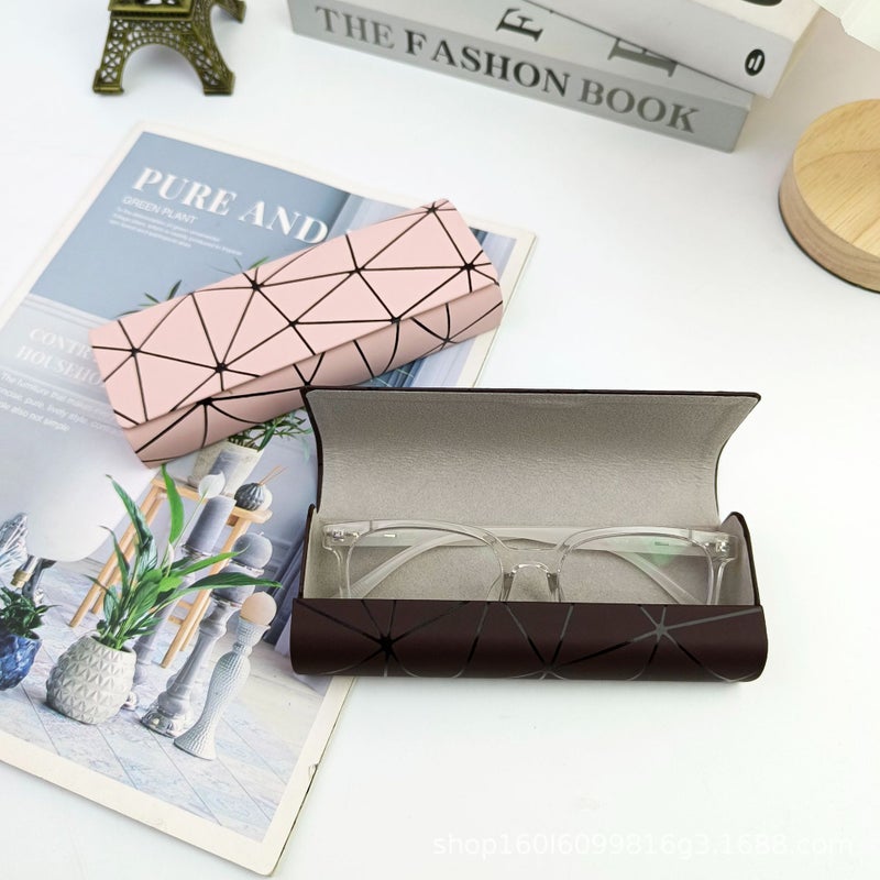 Glasses Case Manufacturer Direct Supply, Handmade Line Design, Storage Box For Myopia Glasses, Sunglasses, And Eyeglass Frames - Image 4