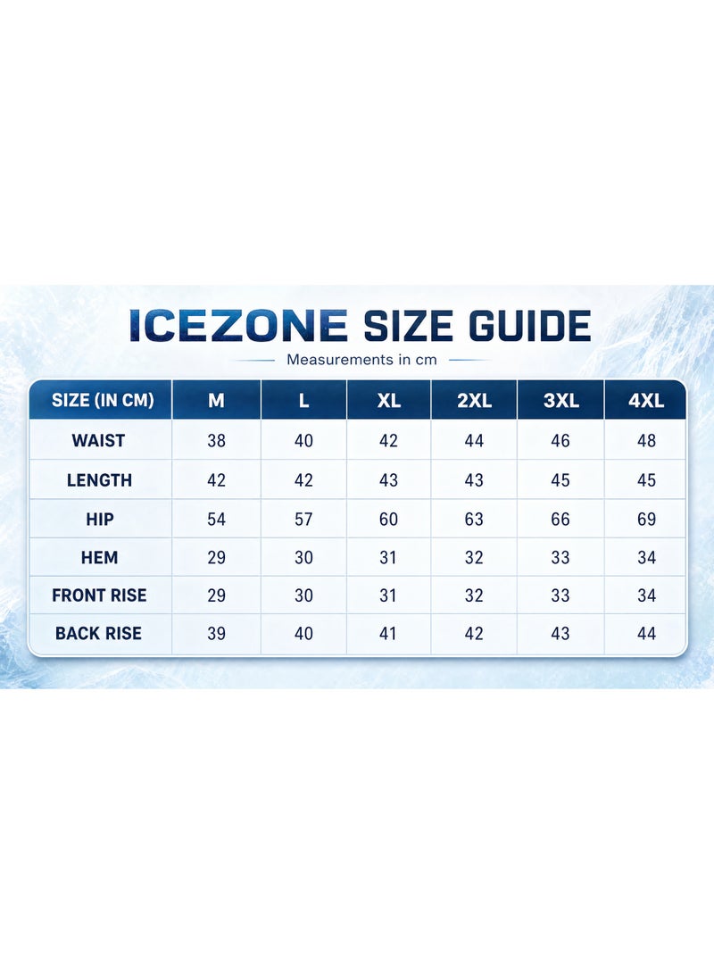 IceZone Men's Quick-Dry Swim Trunks - Bright Yellow Anchor Print Board Shorts with Mesh Lining and Pockets - Image 4