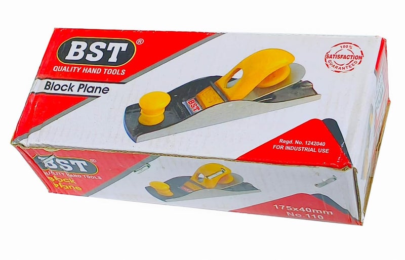 Inditrust Steel Block Carpenter Plane (7-inch, Red) - Image 3