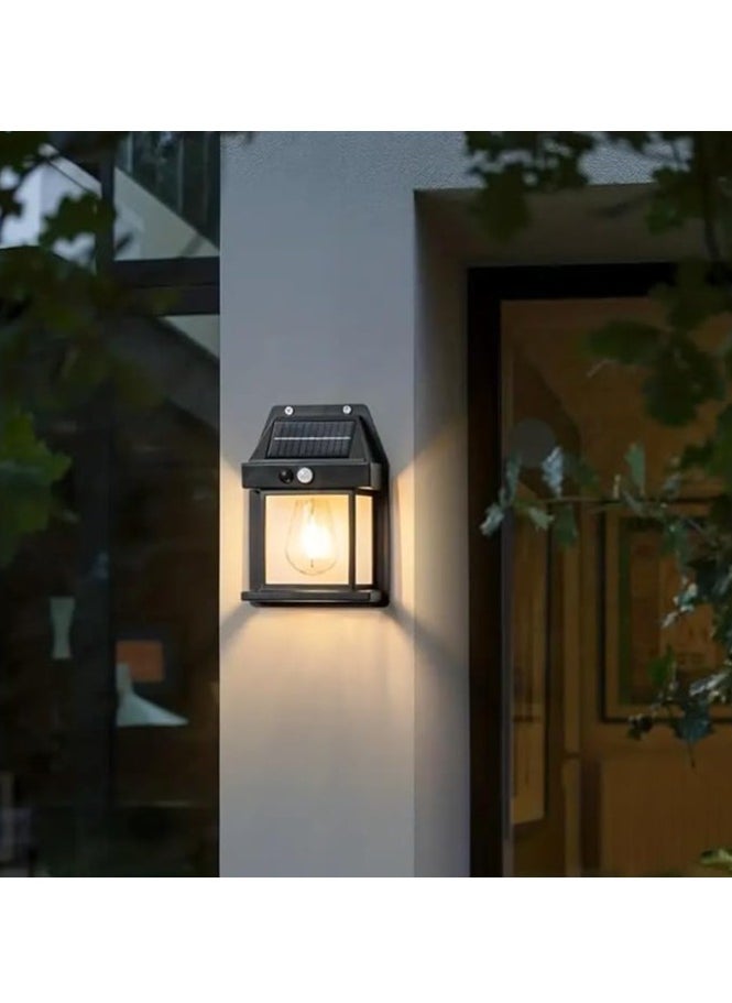 solar interaction wall lamp BLACK