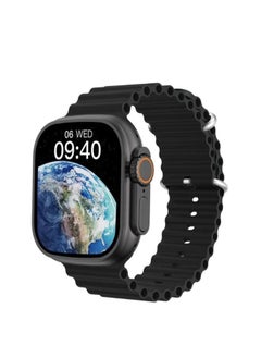 W&O Smart Watch X Ultra Max,Series 8 Full Screen 2.2 Inch Display compatible With Android And IOS Devices Black  - Image 2