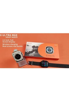 W&O Smart Watch X Ultra Max,Series 8 Full Screen 2.2 Inch Display compatible With Android And IOS Devices Black  - Image 5