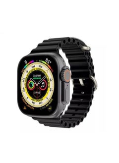 W&O Smart Watch X Ultra Max,Series 8 Full Screen 2.2 Inch Display compatible With Android And IOS Devices Black  - Image 3