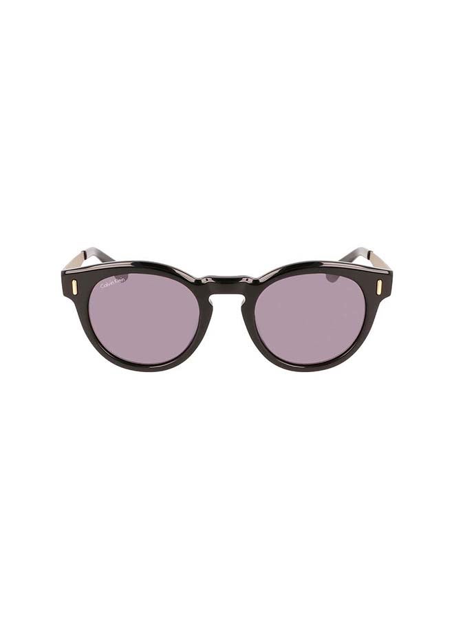 CALVIN KLEIN Unisex Full Rim Acetate P-3  Sunglasses  CK21527S-001-5021 - Image 2