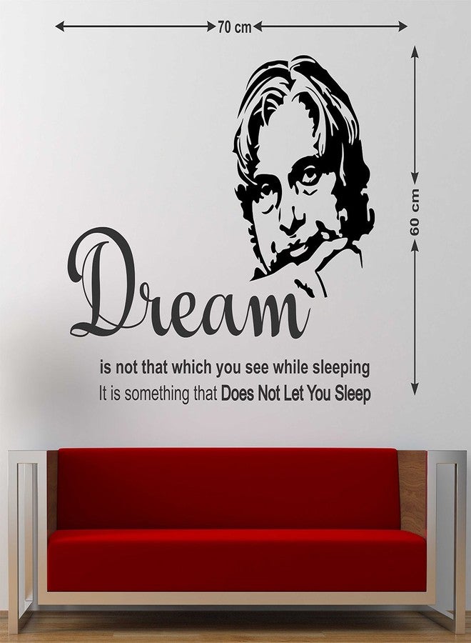 LANSTICK DR Abdul Kalam Positive Quote Wall Sticker - Image 2