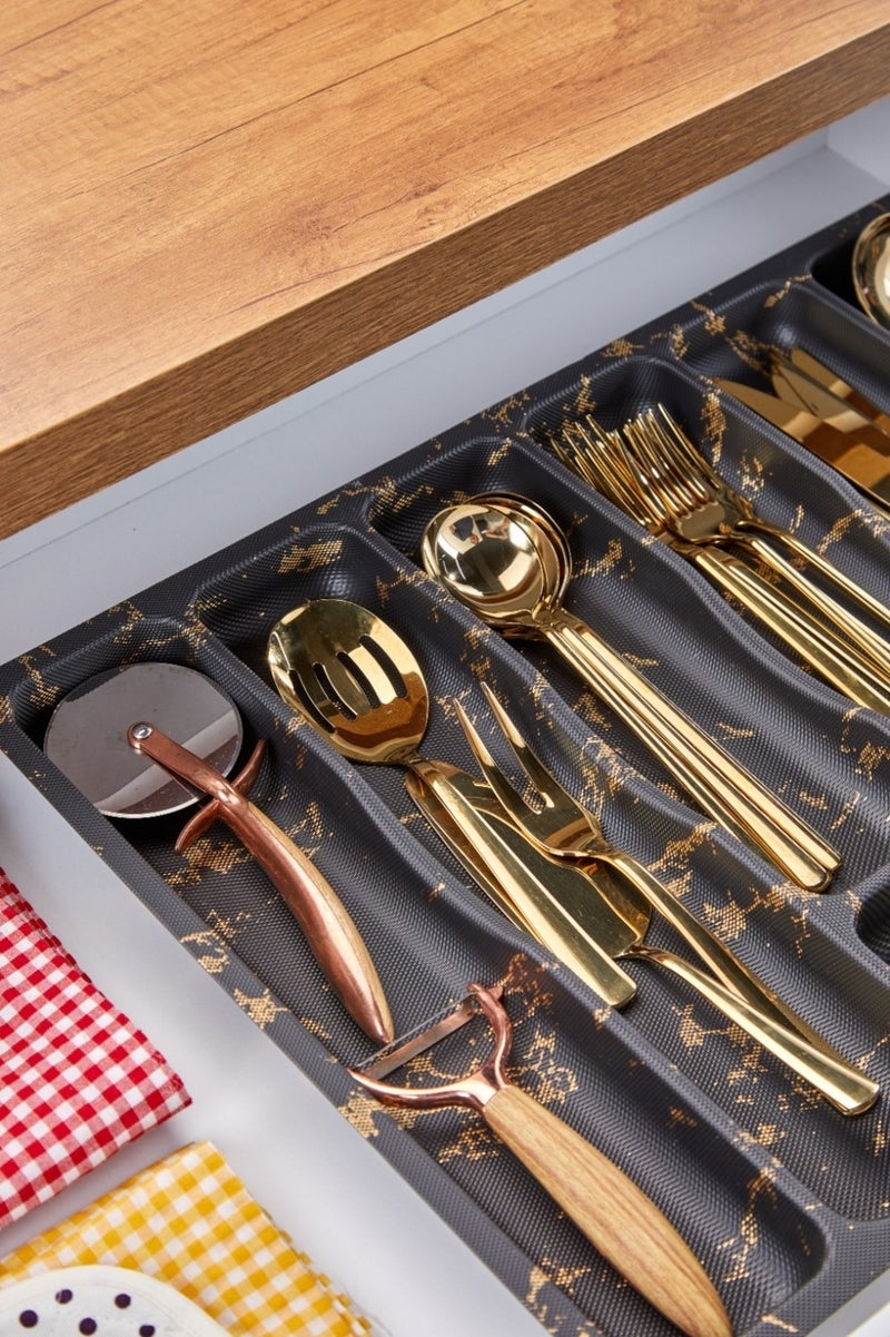 7 Compartment Xl Drawer Inside Spoon Tray 37X50 cm