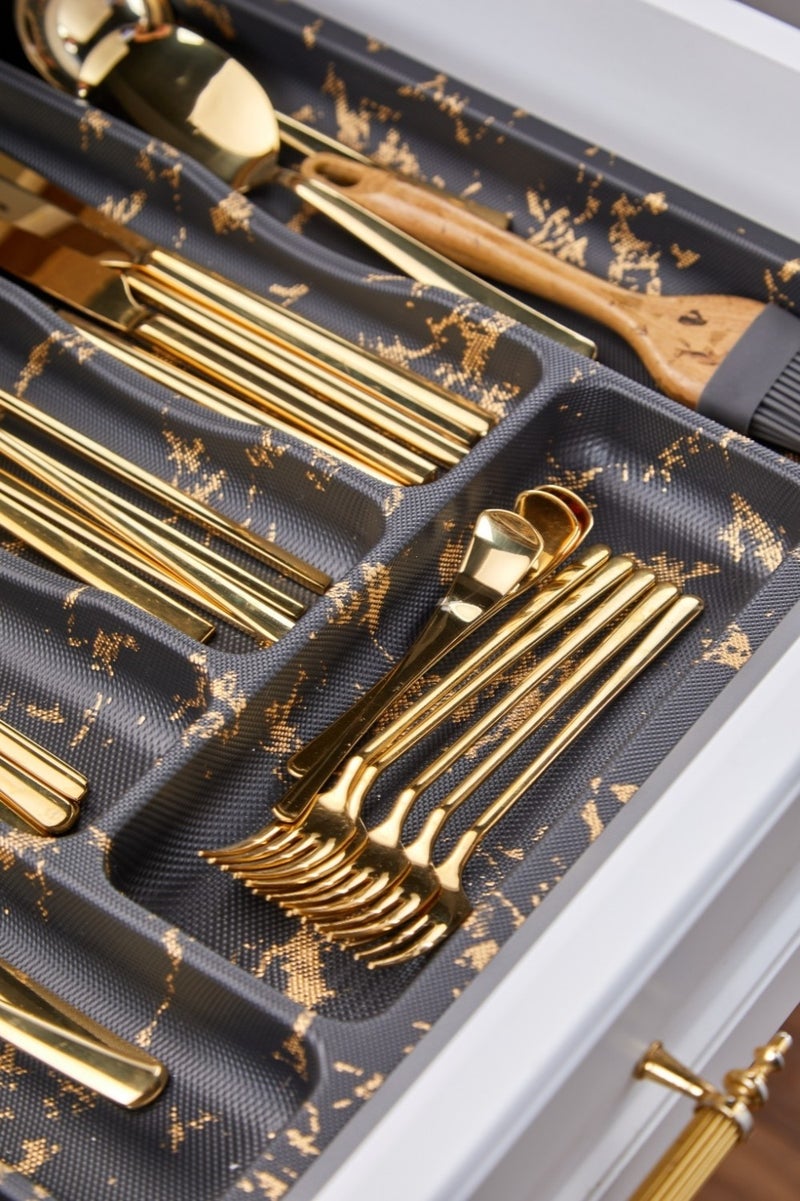 7 Compartment Xl Drawer Inside Spoon Tray 37X50 cm