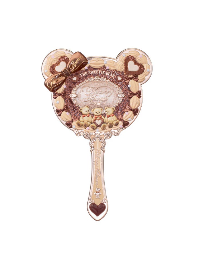 Flower Knows The Sweetie Bear Hand Mirror - Image 1