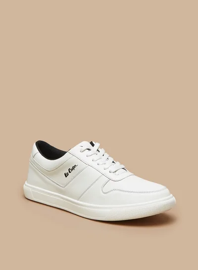 Lee Cooper Men's Solid Lace-Up Sneakers
