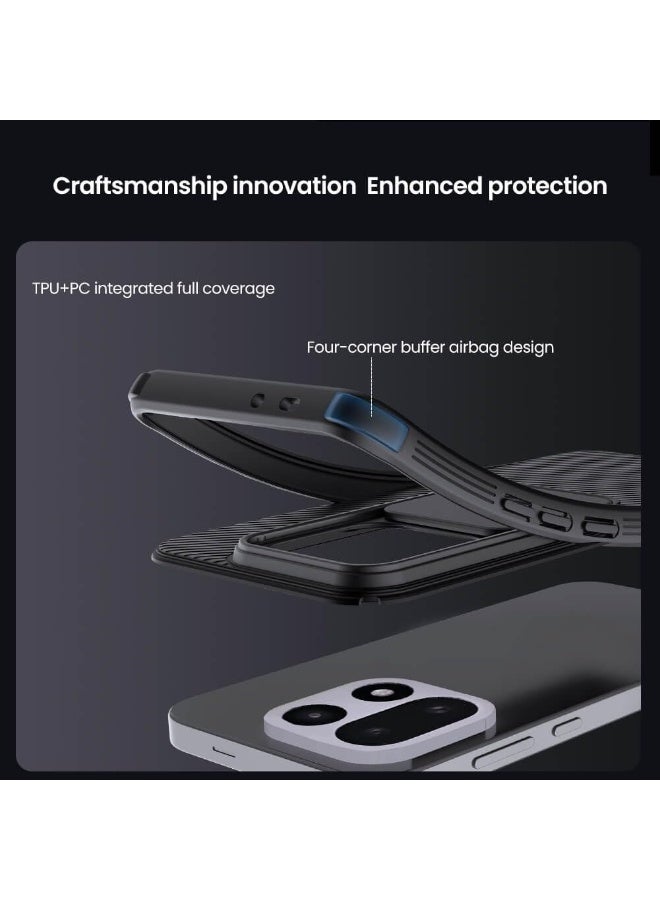 Nillkin حافظة مصممة لـ OnePlus 15 حافظة نيلكين كام شيلد واقية مع واقي كاميرا غلاف صلب PC رقيق للغاية مضاد للخدش لهاتف OnePlus 15 2025 أسود - Image 4