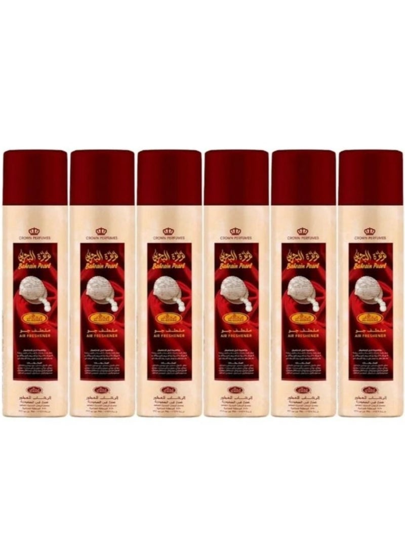 Al Rehab Bahrain Pearl Air Freshener 300 ml 6 pieces 
