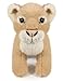 Ice King Bear Realistic Lion Cub Plush Toy Lifelike Stuffed Animal with Soft Fur 8 Inches Standing Plushie for Kids Home Decor and Collectors - Image 2