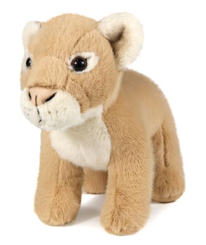 Ice King Bear Realistic Lion Cub Plush Toy Lifelike Stuffed Animal with Soft Fur 8 Inches Standing Plushie for Kids Home Decor and Collectors - Image 5