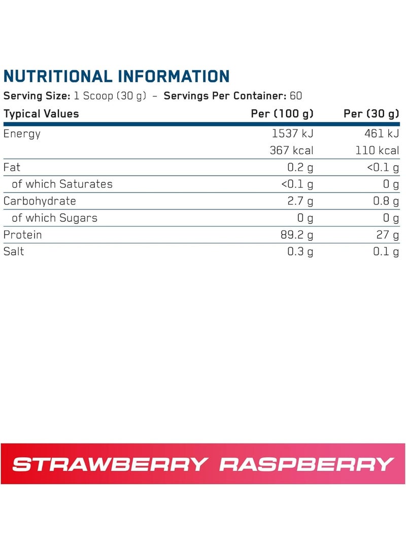 Applied Nutrition Clear Hydrolysed Beef-xp Protein - Strawberry & Raspberry - (1.8 Kg) - Image 5