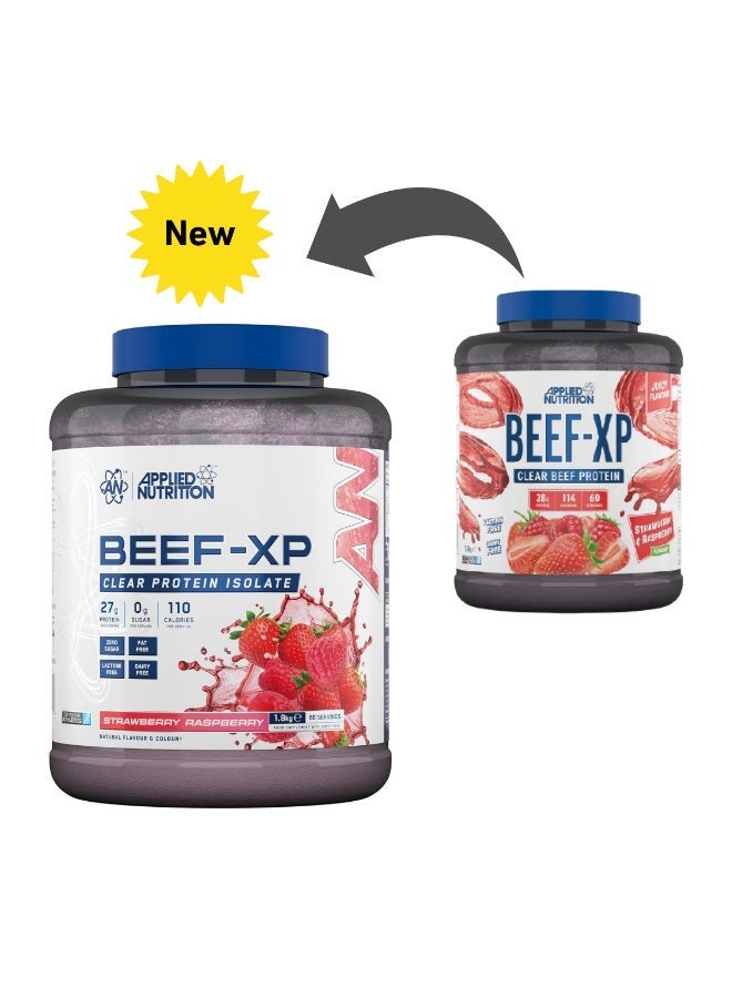 Applied Nutrition Clear Hydrolysed Beef-xp Protein - Strawberry & Raspberry - (1.8 Kg) - Image 2