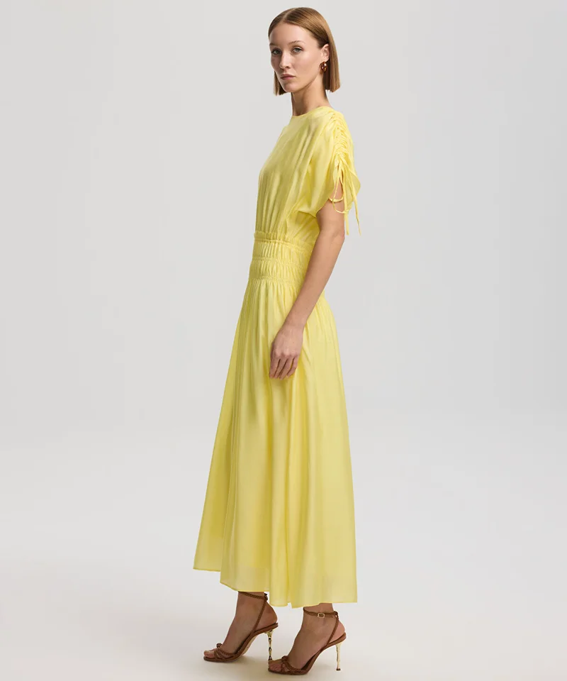 ابيكول Drawstring Detailed Dress