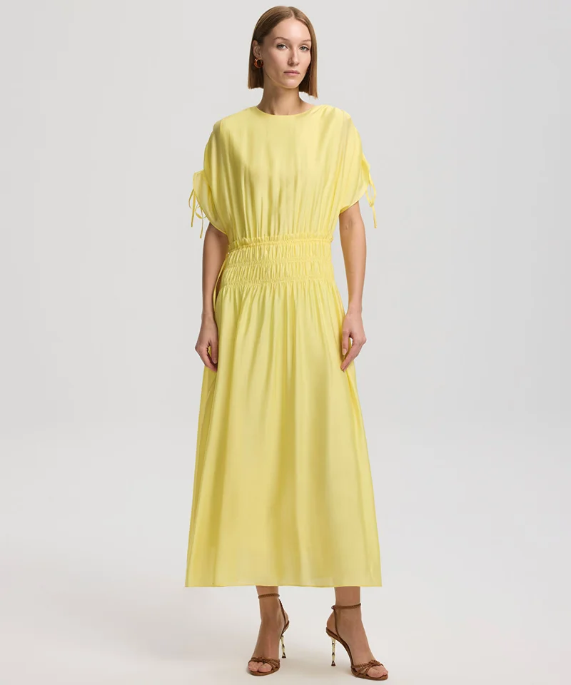 ابيكول Drawstring Detailed Dress