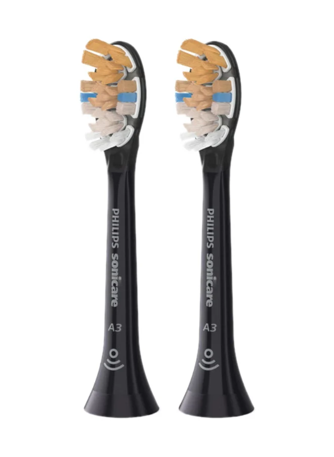 PHILIPS SONICARE Premium All-in-One Brush Head for Complete Care -Pack of 2, HX9092/96,