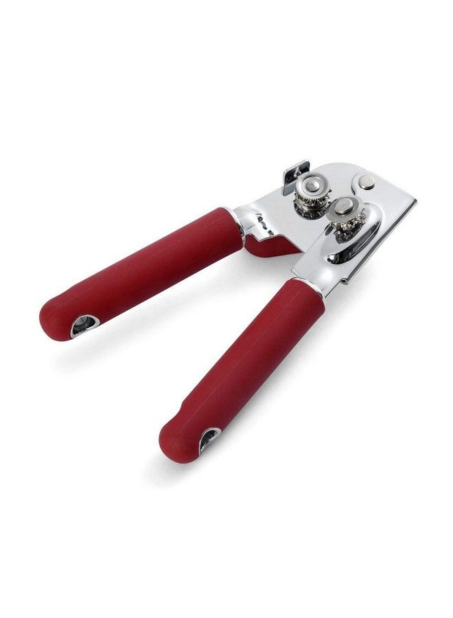 KitchenAid Classic Multifunction Can Opener and Bottle Opener Easy to Use, Razor Sharp Stainless Steel Cutting Wheel, Soft Ergonomic Handles, Soft Red - Image 3