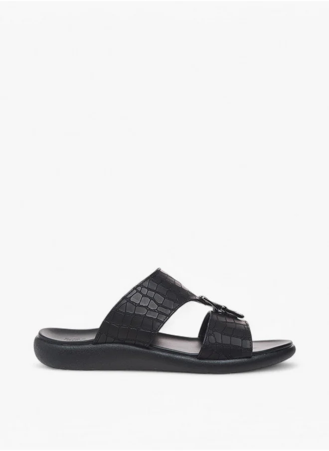ال بي ال من شو اكسبرس Buckle Accent Slip-On Arabic Sandals
