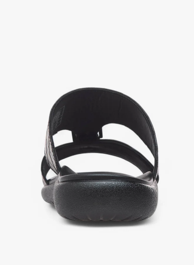 LBL by Shoexpress Buckle Accent Slip-On Arabic Sandals