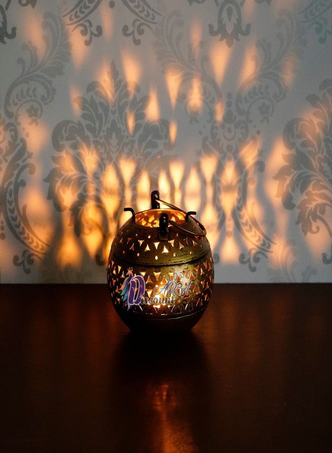 Discount ARA Antique Lota Tealight Holder for Living Room Decoration/Pooja Room Decorative Item/Diwali Decoration Items - Image 2
