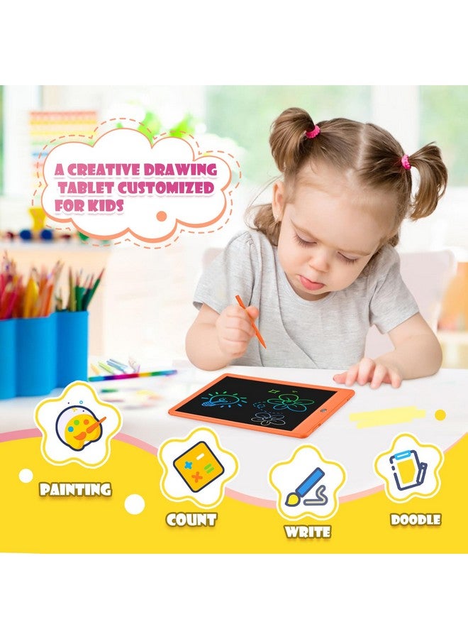 إيوكو ألعاب للأطفال من سن 3 إلى 6 سنوات، لوحة رسم، جهاز لوحي للكتابة بشاشة LCD مقاس 10 بوصات، جهاز لوحي إلكتروني للرسم، هدية عيد ميلاد للفتيات، ألعاب للأطفال، لوحة رسم ألعاب للبنات، أساسيات السفر للأطفال - Image 2