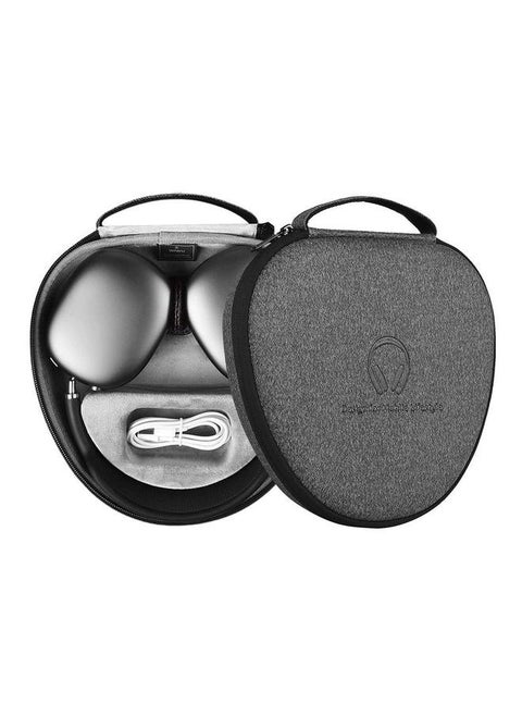 Ultra-thin Smart Headset Bag Storage Box for Apple AirPods Max Case Smart: AirPod Max Accessories with Sleep Mode, Smart Case for New Apple AirPod Max Case, Long-Lasting Hard Case, Gray