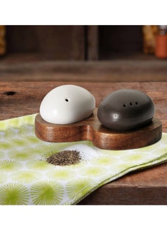 BILLI Wooden Salt And Pepper Egg Shaker  - Image 2