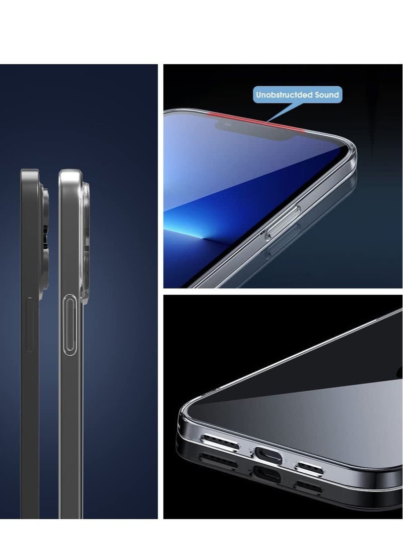 إلترازون Compatible with iPhone 14 Pro Max Case Clear Thin Soft TPU Slim Fit Mobile Phone Cover Anti-Slip Grip Scratch Resistant Phone Cases for iPhone 14 Pro Max - Image 4