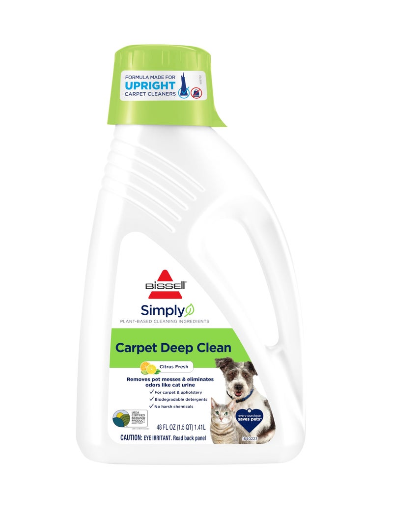 Bissell Bissell Simply Upright Carpet Cleaner Formula, 48 Fl Oz  - Image 1