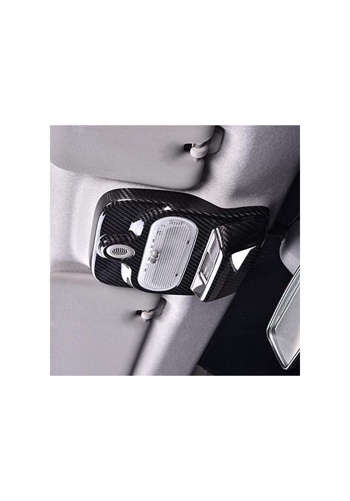 QASULER Carbon Fiber Car Roof Console Cover - Image 4