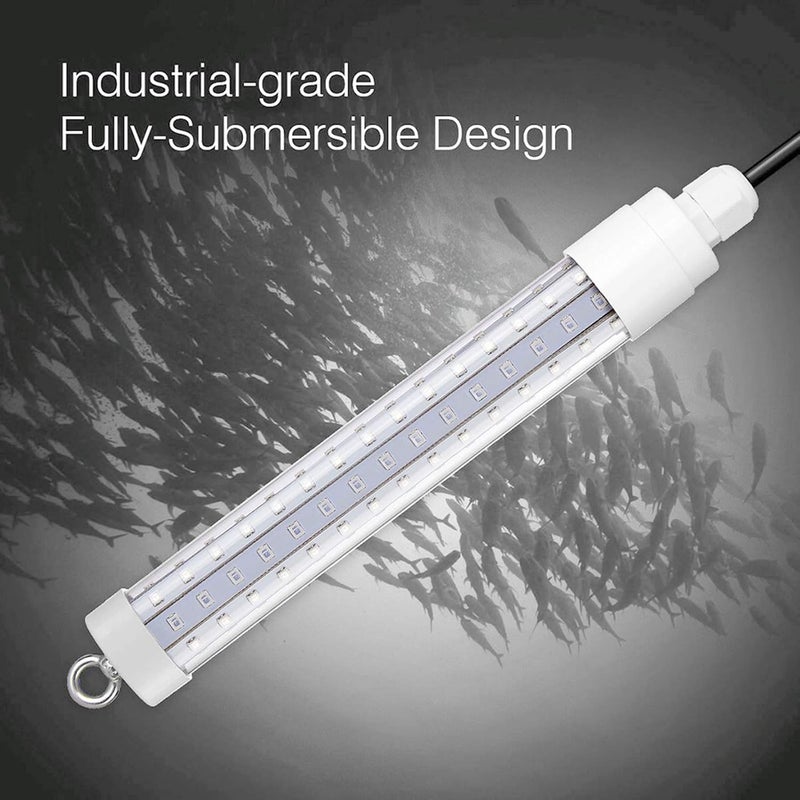 klarako Waterproof LED Underwater Light Lamp AC/DC 12V/24V 1000LM for Submersible Night Fishing Boat Outdoor Lighting White Lights Lamps - Image 4